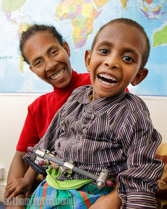 5 year old Zerihun Muche and his mother Turye from Ethiopia who came to the UK for reconstructive surgery at the Portland Hospital 
PRESS ASSOCIATION Photo. Picture date: Thursday June 19th  2008
5year old Zerihun Muche and his mother Turye from Ethiopia who came to the UK for reconstructive surgery at the Portland Hospital for a bladder extrophy and rectal prolapse operation performed by Mr. Imran Mushtaq and Peter Cuckow.
Photo credit should read: Anthony Upton/PA Wire