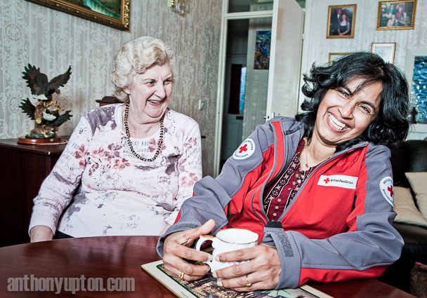 20091215         Copyright image 2009©
Telford Photographic shoot for the British Red Cross, Support at Home.

For photographic enquiries please call Anthony Upton 07973 830 517 or email info@anthonyupton.com 
This image is copyright Anthony Upton 2009©.
This image has been supplied by Anthony Upton and must be credited Anthony Upton. The author is asserting his full Moral rights in relation to the publication of this image. All rights reserved. Rights for onward transmission of any image or file is not granted or implied. Changing or deleting Copyright information is illegal as specified in the Copyright, Design and Patents Act 1988. If you are in any way unsure of your right to publish this image please contact Anthony Upton on +44(0)7973 830 517 or email: <info@anthonyupton.com>
